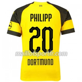 Maillot de Foot Borussia Dortmund Philipp 20 Domicile 2018/19